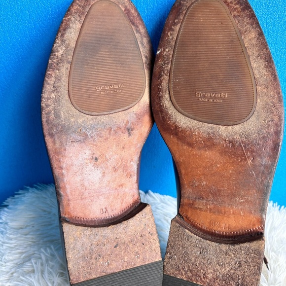 Gravati Mens Leather Oxford Dress main image 4